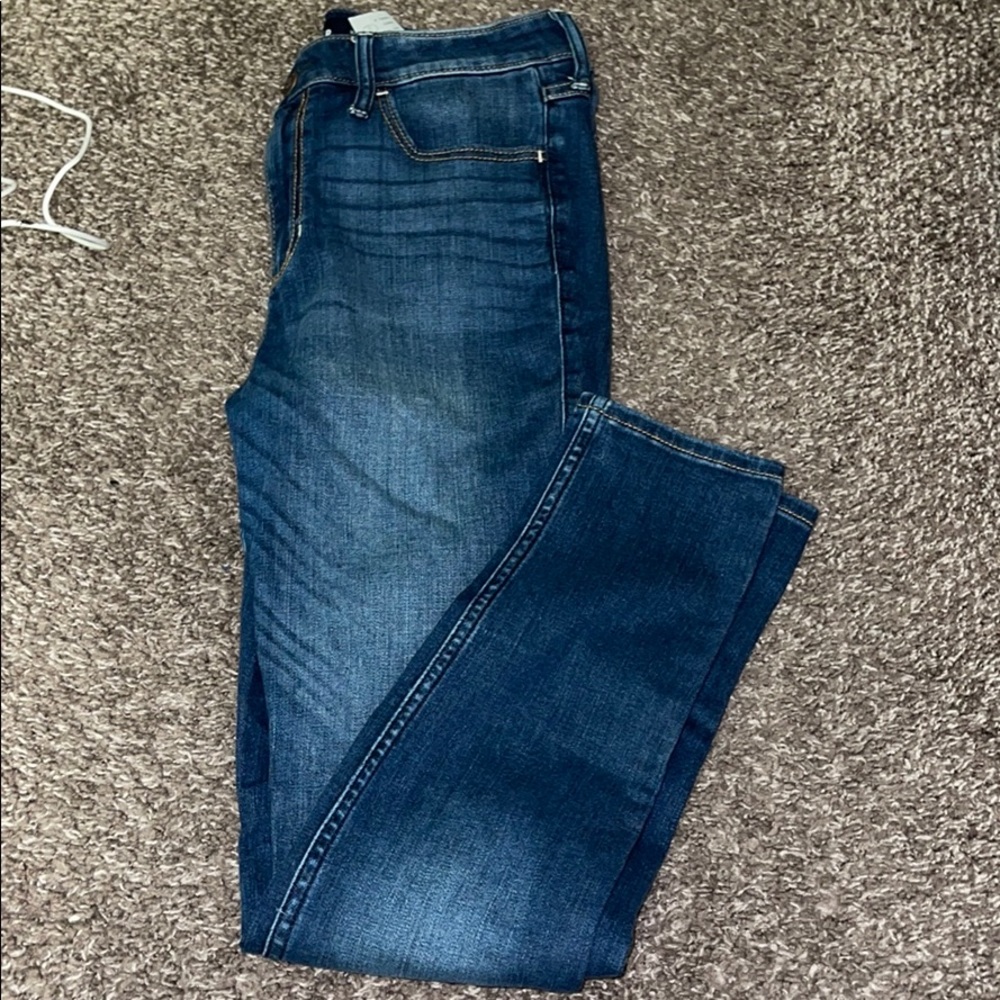 blue jeans holister